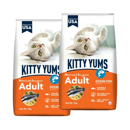 Kitty Yums Ocean Fish Adult (1+ years) Cat Dry Food