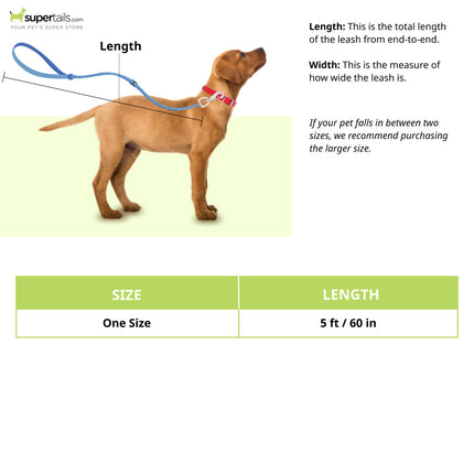 Pet Vogue Rope Leash for Dogs (Red)