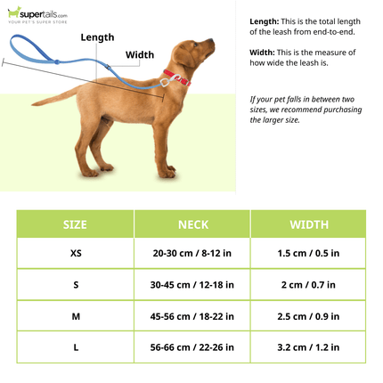 Glucklich Polyester Printed Adjustable Collar for Dogs (Green Forest)