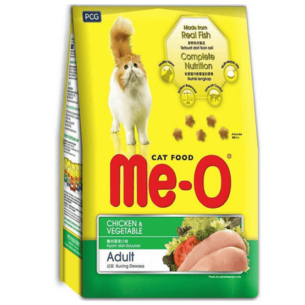 Me O Chicken and Vegetables Adult Cat Dry Food