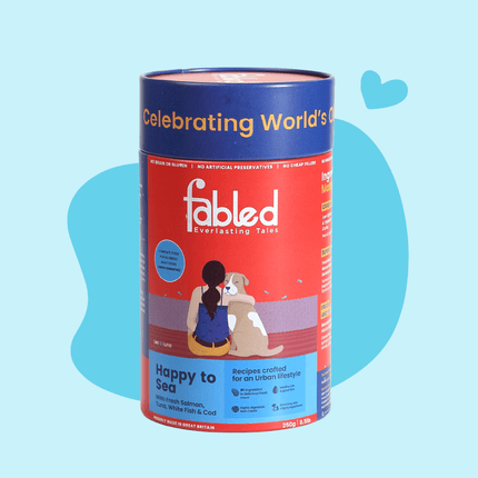 Fabled Happy to Sea Fresh Salmon Tuna White Fish and Cod Adult Dog Dry Food (Limited Shelf Life)