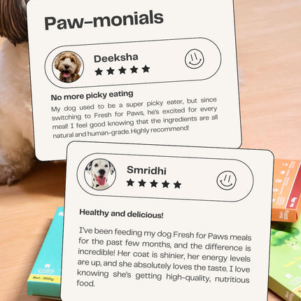 Fresh For Paws Chicken Stew & Egg White Stew Dog Wet Food