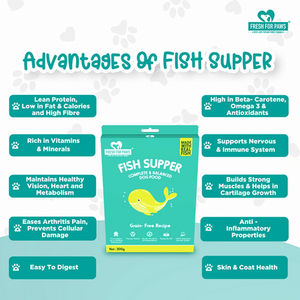 Fresh For Paws Chicken Pot Pie and Fish Supper and Lamb On The Go Wet Dogs and Cats Food Combo