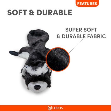 Fofos Skinneez Skunk Toy for Dogs