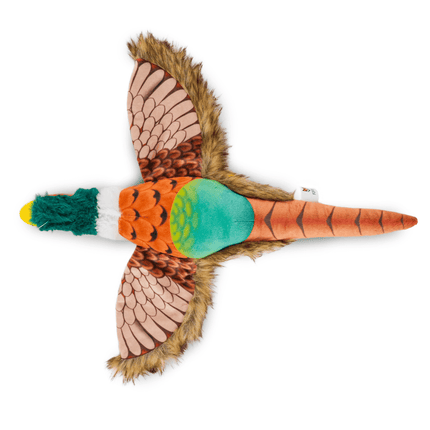 Fofos Plush Pheasant Toy for Dogs | For Soft Chewers