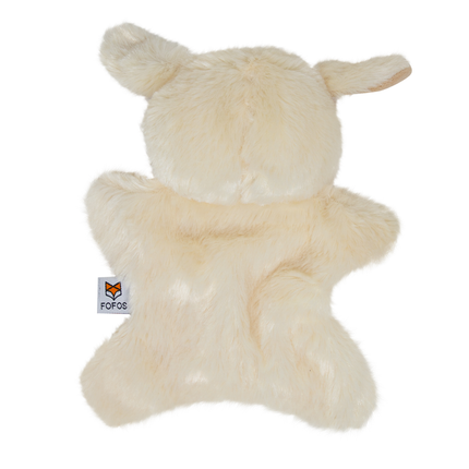 Fofos Glove Plush Sheep Toy for Dog (Beige)