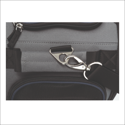 Trixie Wings Airline Carrier for Pets (Grey/Blue)