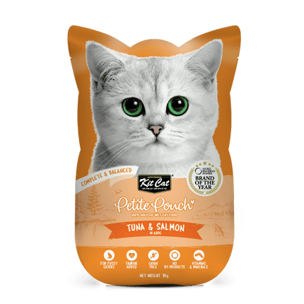 Kit Cat Tuna and Salmon Fish Cat Wet Food