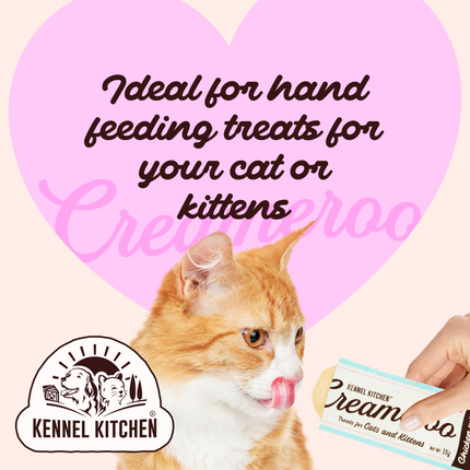 Kennel Kitchen Creameroo Chicken with Mackerel Creamy Cat Treats