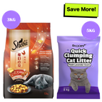 2x1.5kg+5kg Scoopy Litter