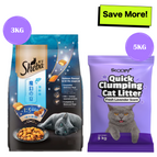 2x1.5kg+5kg Scoopy Litter