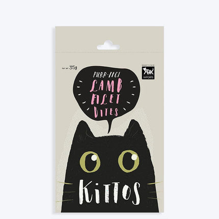 Kittos Purr-fect Lamb Filet Bites Cat Treats