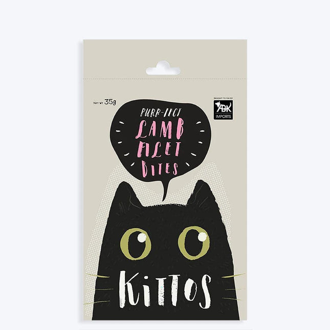 Kittos Purr-fect Lamb Filet Bites Cat Treats