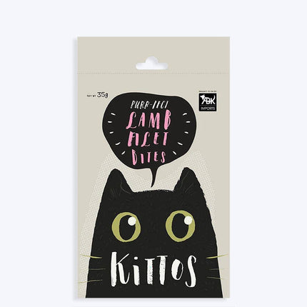 Kittos Purr Fect Sunfish Chicken and Twirls and Lamb Filet Bites Cat Treats Combo (3+3)
