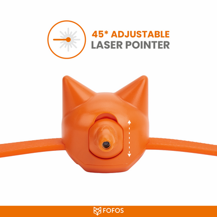 FOFOS Rechargeable Laser Collar Smart Toy for Cats