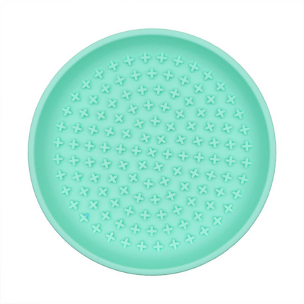 Talking Dog Club Lickables Licking Bowls for Dogs and Cats (Green)
