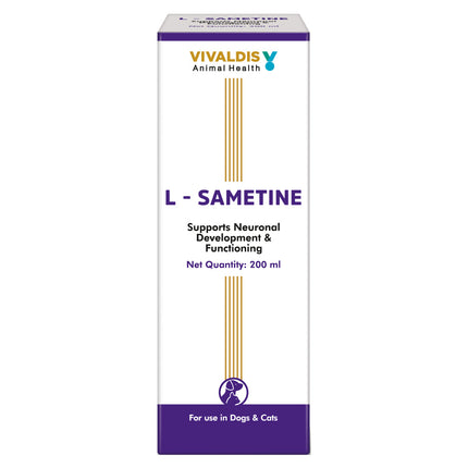 Vivaldis L Sametine Syrup for Dogs and Cats (200ml)