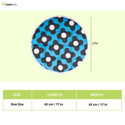 Pet Set Go Blue Bliss Mat for Cats (Navy Blue)