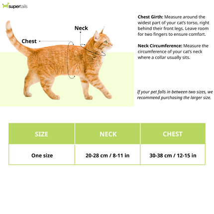 Zoomiez Adjustable Drip Printed Soft Mesh Harness for Cats