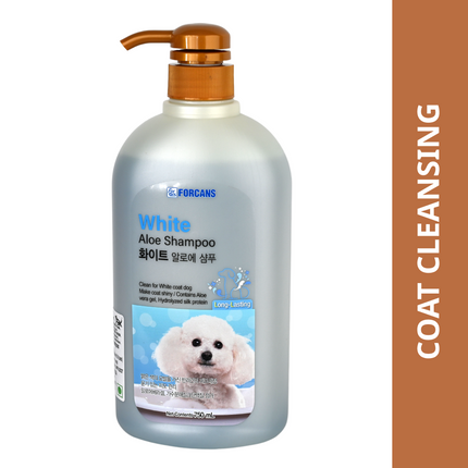 Forbis/Forcans White Coat Aloe Shampoo for Dogs