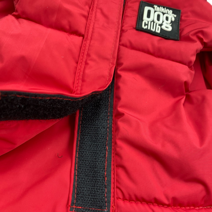 Talking Dog Club Bomber Jacks Hoodies for Dogs (Red)
