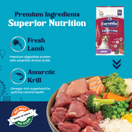 Carniwel Fresh Lamb Small Breed Adult Dog Dry Food