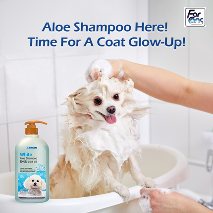 Forbis/Forcans White Coat Aloe Shampoo for Dogs