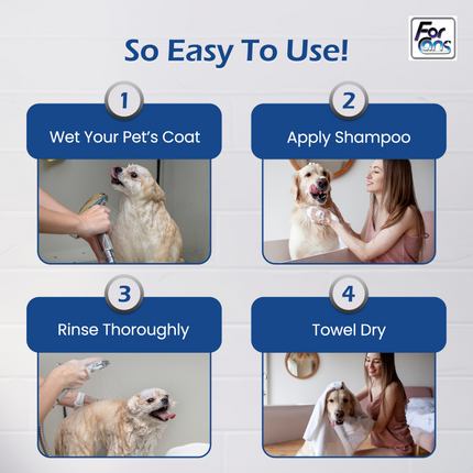 Forbis/Forcans White Coat Aloe Shampoo for Dogs