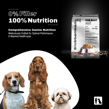 Slobberman dog Gluten Free High Protein Small and Medium Breed Adult Dog Dry Food