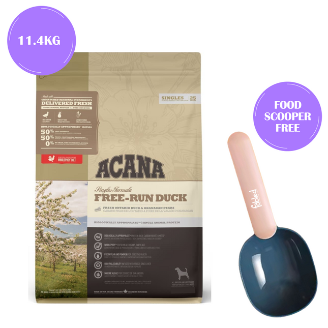 Acana Free Run Duck Dog Dry Food (All Breeds)
