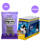 12x85g+5kg Scoopy Litter