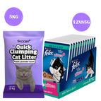 12x85g+5kg Scoopy Litter