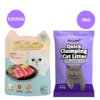 12x85g+5kg Scoopy Litter