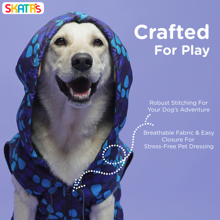 Skatrs Pebble Trio Breezy Vest for Cats & Dogs (Blue)