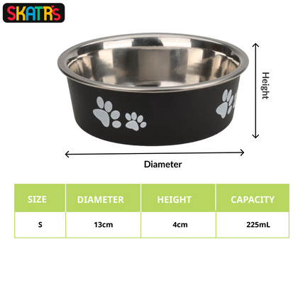 Skatrs Anti Skid Printed Bowl for Cats