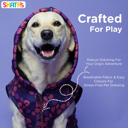 Skatrs Pebble Trio Breezy Vest for Cats & Dogs (Pink)