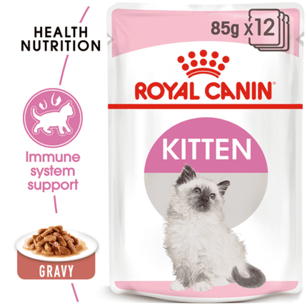 Royal Canin Kitten Gravy Cat Wet Food