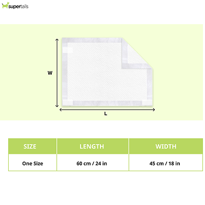 Purple Tails Training Pads for Dogs (45x60 cm)