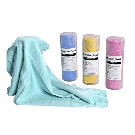 Aeolus Super Dry Absorption Towels for Dogs and Cats (Pink)