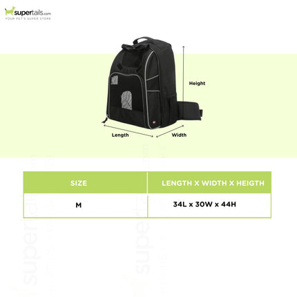 Trixie William Backpack for Dogs (Black)