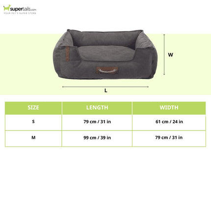 Trixie BE NORDIC Bed For for Dogs (Dark Grey)