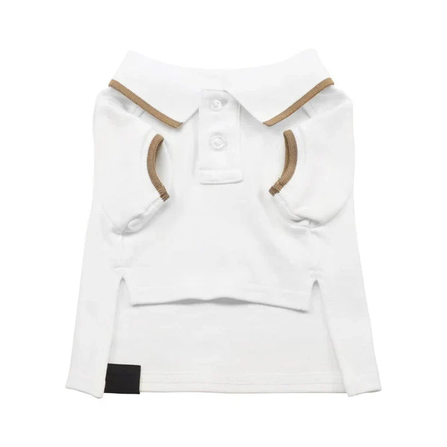 Boss Classic Polo Tshirt for Dogs (Bright White)
