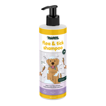 Pawpaya Flea & Tick Shampoo for Dogs