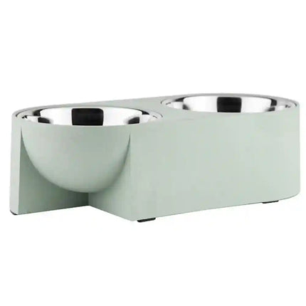 Pawpourri Sustainable Dual Diner for Dogs (Mint Green)