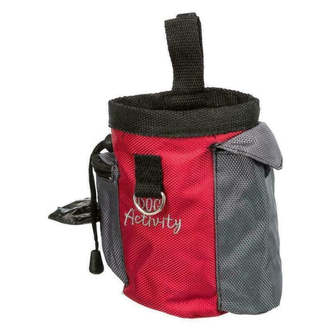 Trixie Dog Activity Snack Bag for Dogs and Cats (Red)