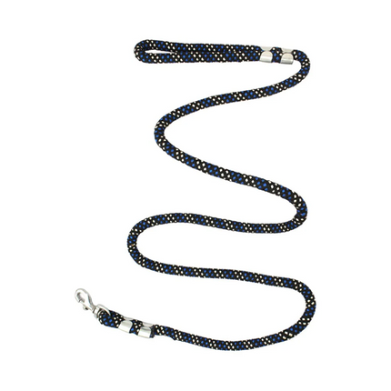 Pawpourri Classic Polyester Rope Leash for Dogs (Blue)