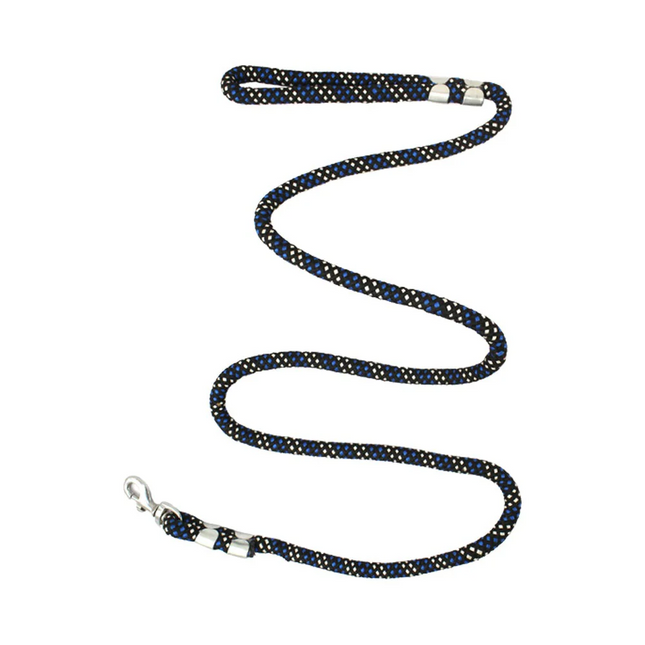 Pawpourri Classic Polyester Rope Leash for Dogs (Blue)