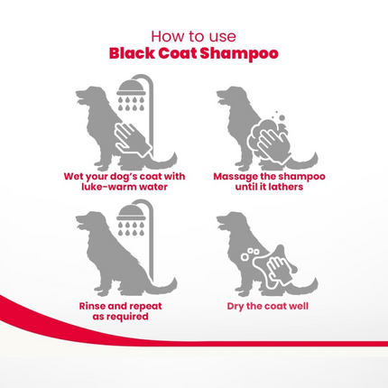 Beaphar Aleo Vera & Herbal Black Coat Shampoo for Dogs