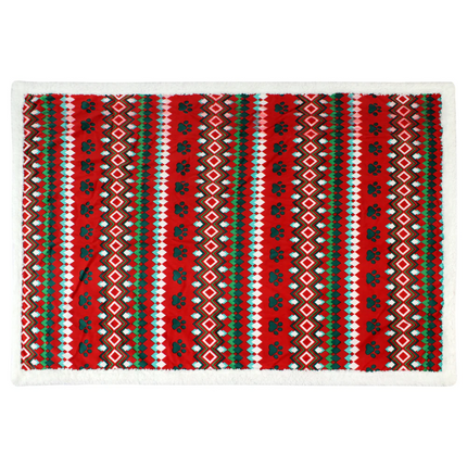 Pawpourri Printed Xmas Blanket for Dogs