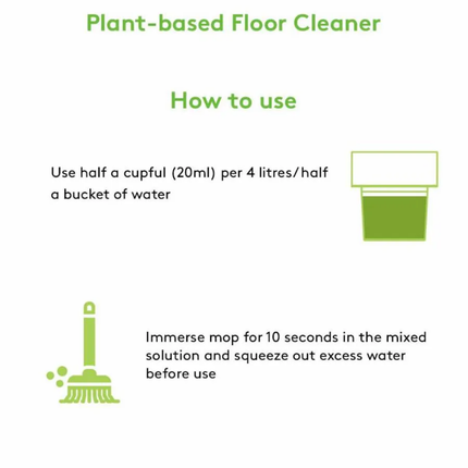 Born Good Turkish Apple Wood Fragrance Plant Based Disinfecting Floor Cleaner for Dogs and Cats